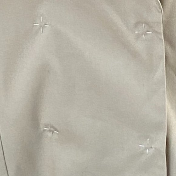 Elie Tahari Embroider Preppy Blazer Tan Neutral Professional Business Office-14 - Picture 5 of 16